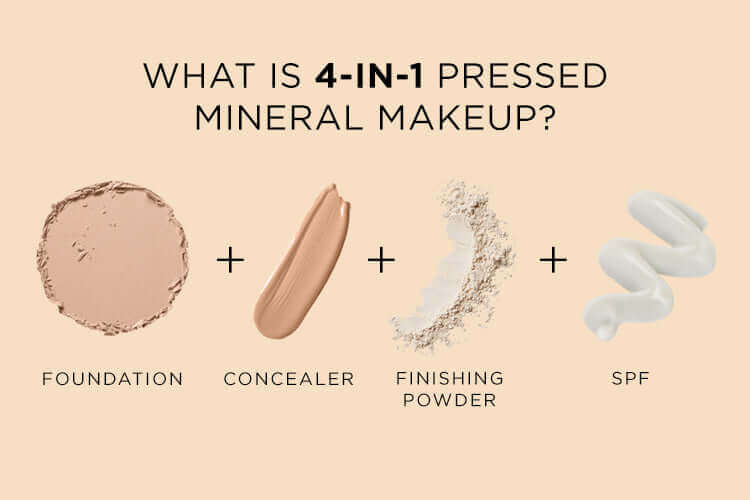 4-in-1 Pressed Mineral Makeup Foundation Mini - Image 17