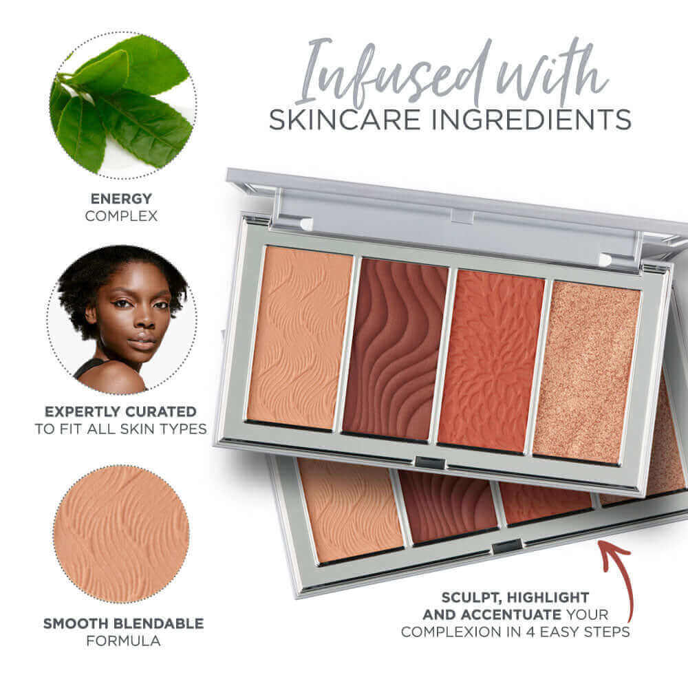 4-in-1 Skin-Perfecting Powders Face Palette - Image 18