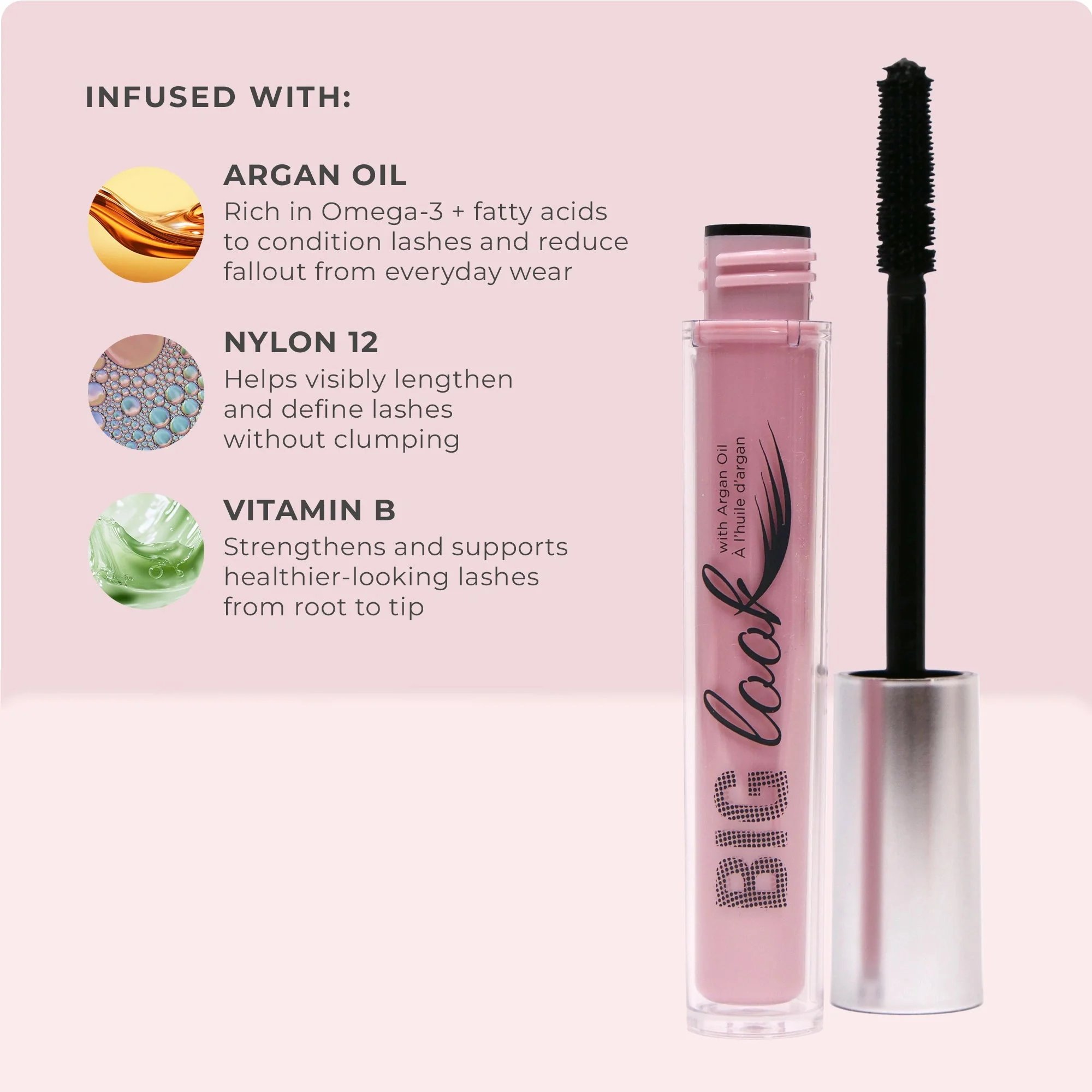 Big Look Lengthening Mascara with Argan Oil - Image 4