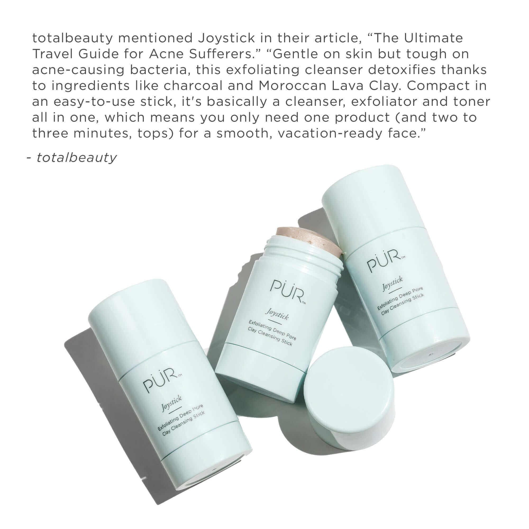 Joystick Exfoliating Deep Pore Clay Cleansing Stick - Image 9